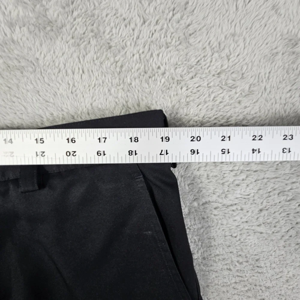 Nike Golf Shorts Fit Dry Black Men's‎ 38 Flat Front Athletic Performance Comfort